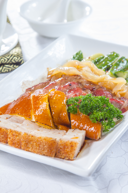 叉燒燒肉油雞燒味拼盤